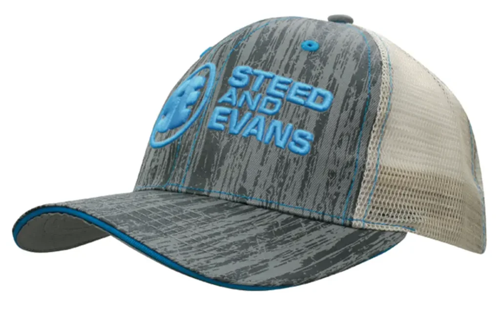 Wood Printed With Mesh Back