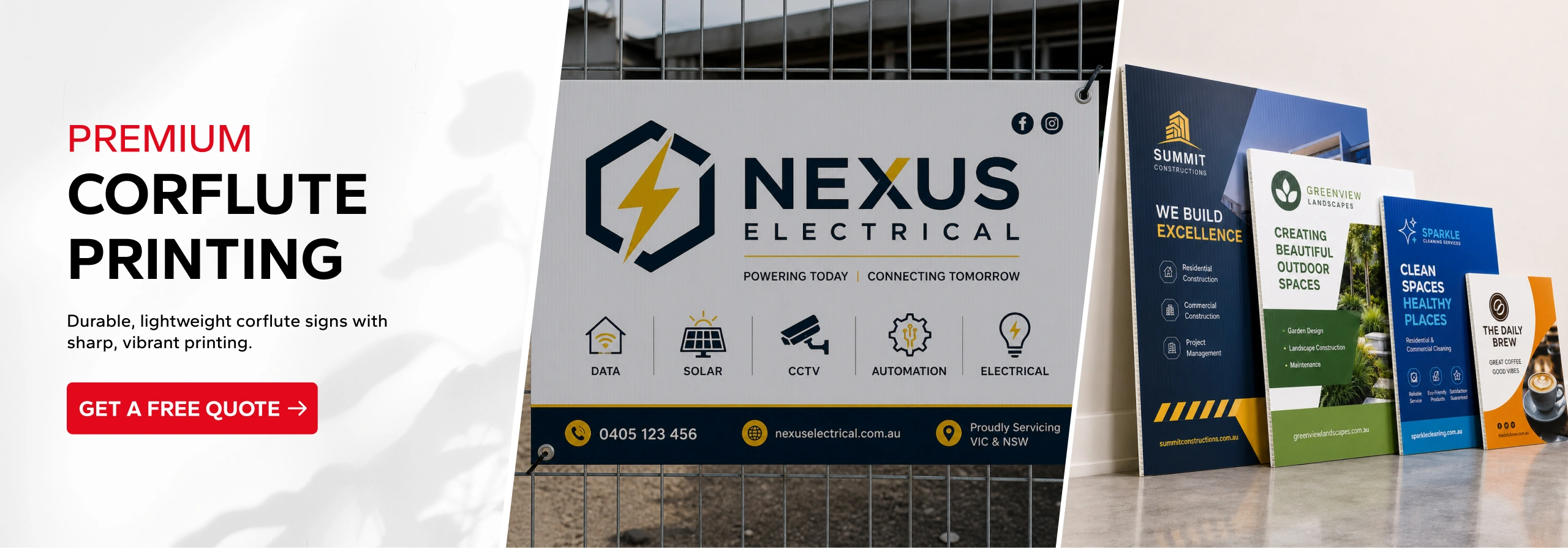 CORFLUTE PRINTING Banner- promotionprint