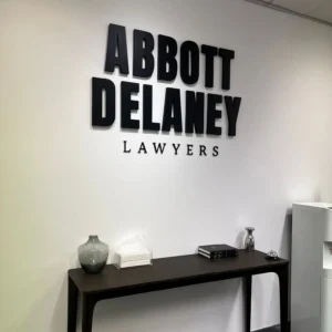Stainless Steel 3D Letters
