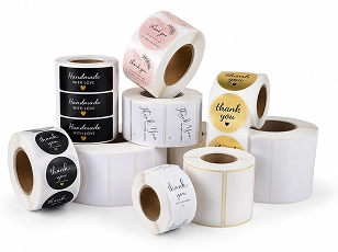 Custom label rolls